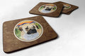 Anatolian Shepherd Foam Coasters Set of 4 Cup Coasters for Indoor Outdoor, Tabletop Protection, Anti Slip, Mouse pad Material