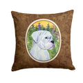 Boxer Decorative Throw Pillow 14x14 Indoor Outdoor Accent Cushion, Fabric Cover with Insert for Sofa, Bed, Porch & Living Room