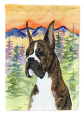 Boxer House Flag 28x40 Porch Sleeve Pole Decorative Outside Yard Banner Artwork Wall Hanging, Polyester