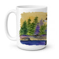 Basenji Ceramic Coffee Mug 15 oz Decorative Large C Handle Mug Cup for Tea, Cocoa Hot Chocolate