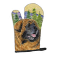 Leonberger Oven Mitt Heat Resistant Thick Oven Mitt for Hot Pans and Oven, Kitchen Mitt Protect Hands, Cooking Baking Glove