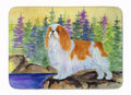 English Toy Spaniel Memory Foam Kitchen Mat Machine Washable Anti-Fatigue Cushion Comfort Bath or Kitchen Rug