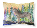 Irish Wolfhound Standard Pillowcase Lightweight Super Soft Easy Care Decorative Artwork Pillowcase, Standard