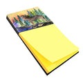 Irish Wolfhound Watercolor Sticky Note Holder Refillable Dispenser Desk Accessory 3x3 Pad Gift
