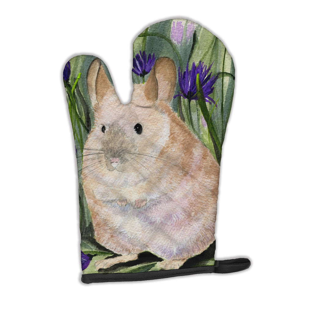 Chinchilla Oven Mitt Heat Resistant Thick Oven Mitt for Hot Pans and Oven, Kitchen Mitt Protect Hands, Cooking Baking Glove
