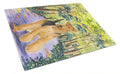 Airedale Cutting Board Tempered Glass Kitchen Cutting Surface, Heat Resistant Chopping, Non-Slip Feet, Food Prep & Serving