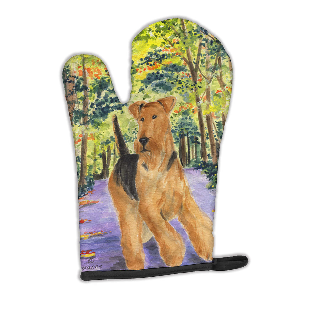 Airedale Oven Mitt Heat Resistant Thick Oven Mitt for Hot Pans and Oven, Kitchen Mitt Protect Hands, Cooking Baking Glove