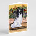 Papillon Greeting Cards Pack of 8 Blank Cards with Envelopes Whimsical A7 Size 5x7