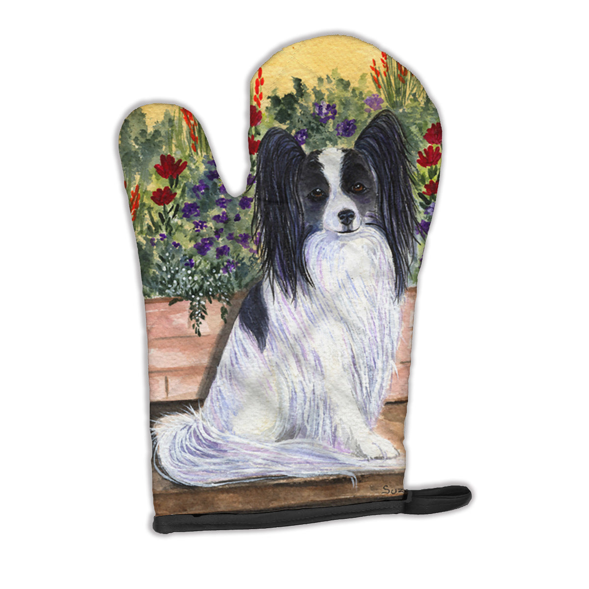 Papillon Oven Mitt Heat Resistant Thick Oven Mitt for Hot Pans and Oven, Kitchen Mitt Protect Hands, Cooking Baking Glove