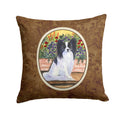 Papillon Decorative Throw Pillow 14x14 Indoor Outdoor Accent Cushion, Fabric Cover with Insert for Sofa, Bed, Porch & Living Room