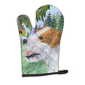 Jack Russell Terrier Oven Mitt Heat Resistant Thick Oven Mitt for Hot Pans and Oven, Kitchen Mitt Protect Hands, Cooking Baking Glove