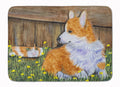 Corgi Memory Foam Kitchen Mat Machine Washable Anti-Fatigue Cushion Comfort Bath or Kitchen Rug
