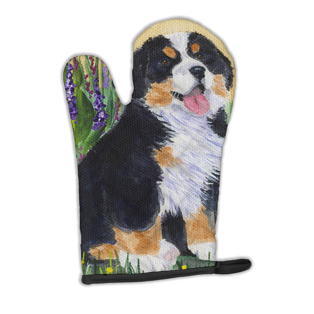 Bernese Mountain Dog Oven Mitt Heat Resistant Thick Oven Mitt for Hot Pans and Oven, Kitchen Mitt Protect Hands, Cooking Baking Glove