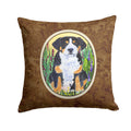Greater Swiss Mountain Dog Decorative Throw Pillow 14x14 Indoor Outdoor Accent Cushion, Fabric Cover with Insert for Sofa, Bed, Porch & Living Room