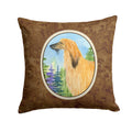Afghan Hound Decorative Throw Pillow 14x14 Indoor Outdoor Accent Cushion, Fabric Cover with Insert for Sofa, Bed, Porch & Living Room