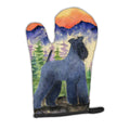 Kerry Blue Terrier Oven Mitt Heat Resistant Thick Oven Mitt for Hot Pans and Oven, Kitchen Mitt Protect Hands, Cooking Baking Glove