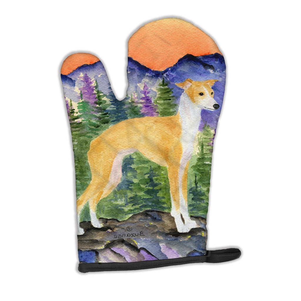 Italian Greyhound Oven Mitt Heat Resistant Thick Oven Mitt for Hot Pans and Oven, Kitchen Mitt Protect Hands, Cooking Baking Glove