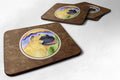 Cane Corso Foam Coasters Set of 4 Cup Coasters for Indoor Outdoor, Tabletop Protection, Anti Slip, Mouse pad Material