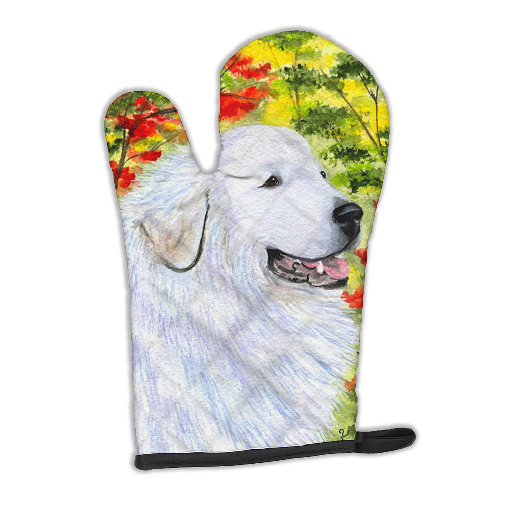 Great Pyrenees Oven Mitt Heat Resistant Thick Oven Mitt for Hot Pans and Oven, Kitchen Mitt Protect Hands, Cooking Baking Glove