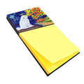 Great Pyrenees Watercolor Sticky Note Holder Refillable Dispenser Desk Accessory 3x3 Pad Gift