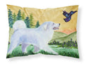 Great Pyrenees Standard Pillowcase Lightweight Super Soft Easy Care Decorative Artwork Pillowcase, Standard