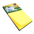 Great Pyrenees Watercolor Sticky Note Holder Refillable Dispenser Desk Accessory 3x3 Pad Gift