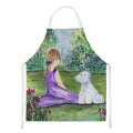 Westie Apron Cooking Kitchen Server Baking Crafts Gardening for Adult Women Men, Unisex, Large, Multicolor