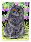 Cat - Persian House Flag 28x40 Porch Sleeve Pole Decorative Outside Yard Banner Artwork Wall Hanging, Polyester
