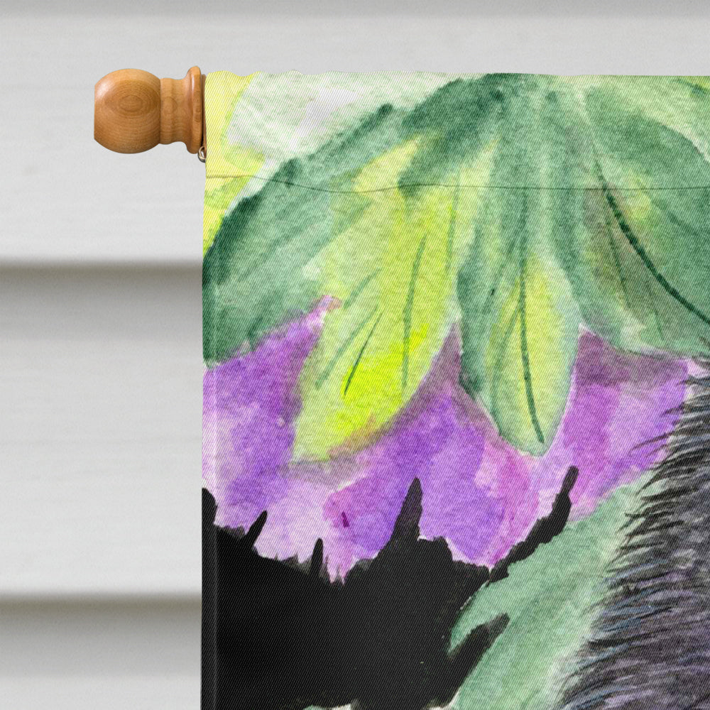 Cat - Persian House Flag 28x40 Porch Sleeve Pole Decorative Outside Yard Banner Artwork Wall Hanging, Polyester
