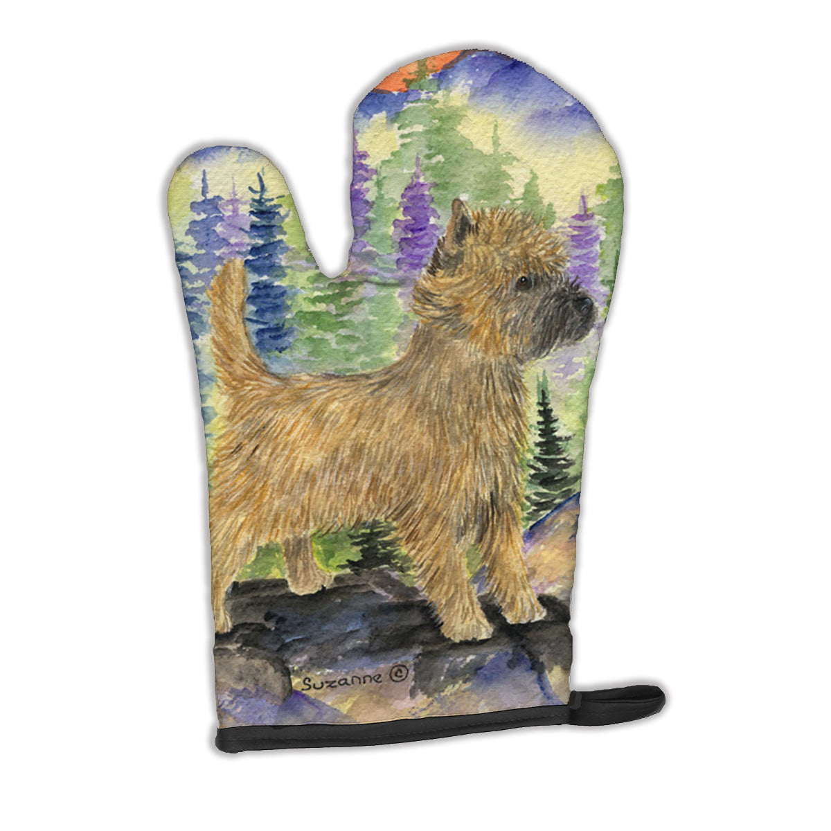 Cairn Terrier Oven Mitt Heat Resistant Thick Oven Mitt for Hot Pans and Oven, Kitchen Mitt Protect Hands, Cooking Baking Glove