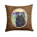 French Bulldog Decorative Throw Pillow 14x14 Indoor Outdoor Accent Cushion, Fabric Cover with Insert for Sofa, Bed, Porch & Living Room