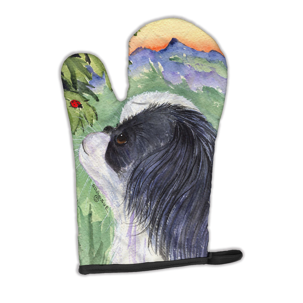 Japanese Chin Oven Mitt Heat Resistant Thick Oven Mitt for Hot Pans and Oven, Kitchen Mitt Protect Hands, Cooking Baking Glove