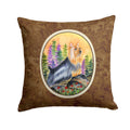 Silky Terrier Decorative Throw Pillow 14x14 Indoor Outdoor Accent Cushion, Fabric Cover with Insert for Sofa, Bed, Porch & Living Room