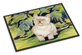 Cat - Burmese Doormat Indoor Outdoor 24H X 36W Front Door Mat Rugs for Entryway, Non Slip Washable Low Pile,