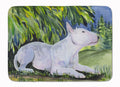 Bull Terrier Memory Foam Kitchen Mat Machine Washable Anti-Fatigue Cushion Comfort Bath or Kitchen Rug