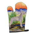 Weimaraner Oven Mitt Heat Resistant Thick Oven Mitt for Hot Pans and Oven, Kitchen Mitt Protect Hands, Cooking Baking Glove