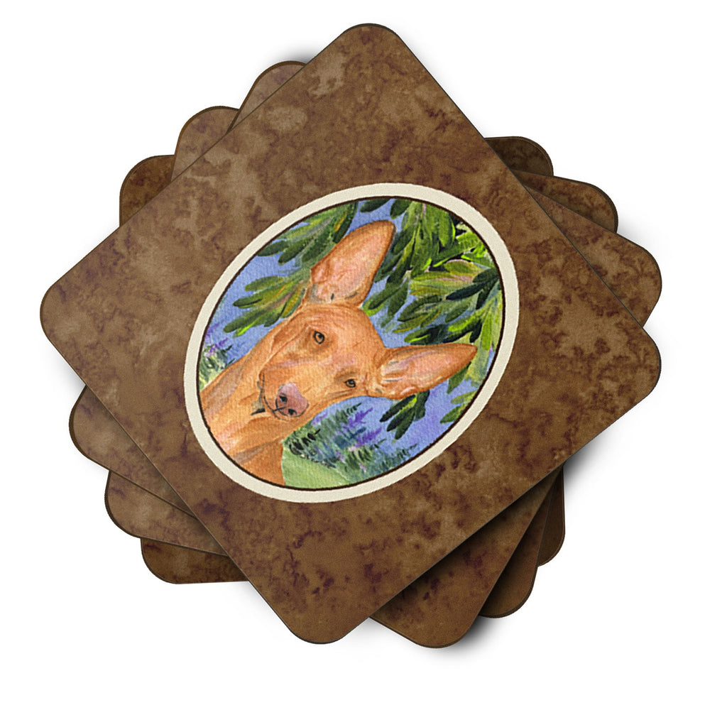 Pharoh Hound Foam Coasters Set of 4 Cup Coasters for Indoor Outdoor, Tabletop Protection, Anti Slip, Mouse pad Material