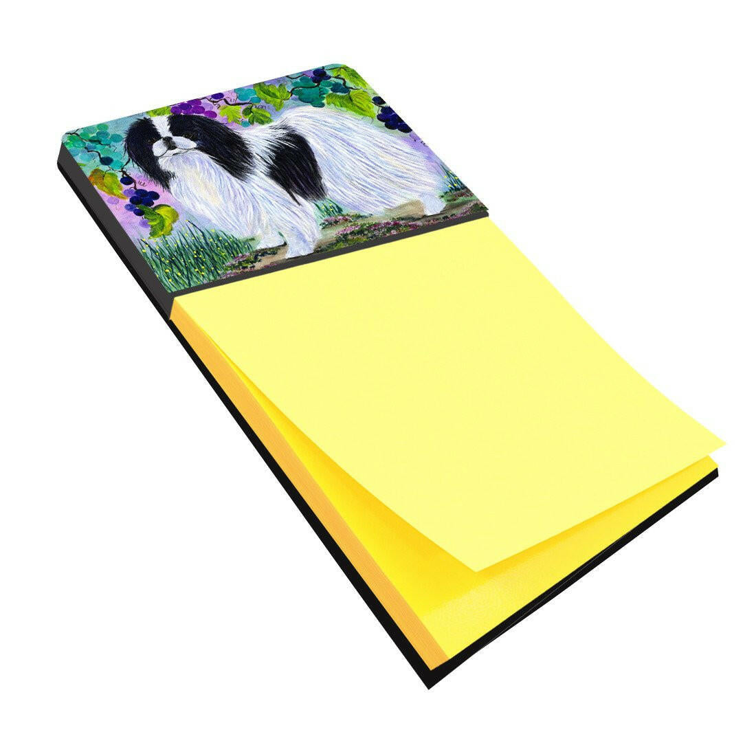 Japanese Chin Watercolor Sticky Note Holder Refillable Dispenser Desk Accessory 3x3 Pad Gift