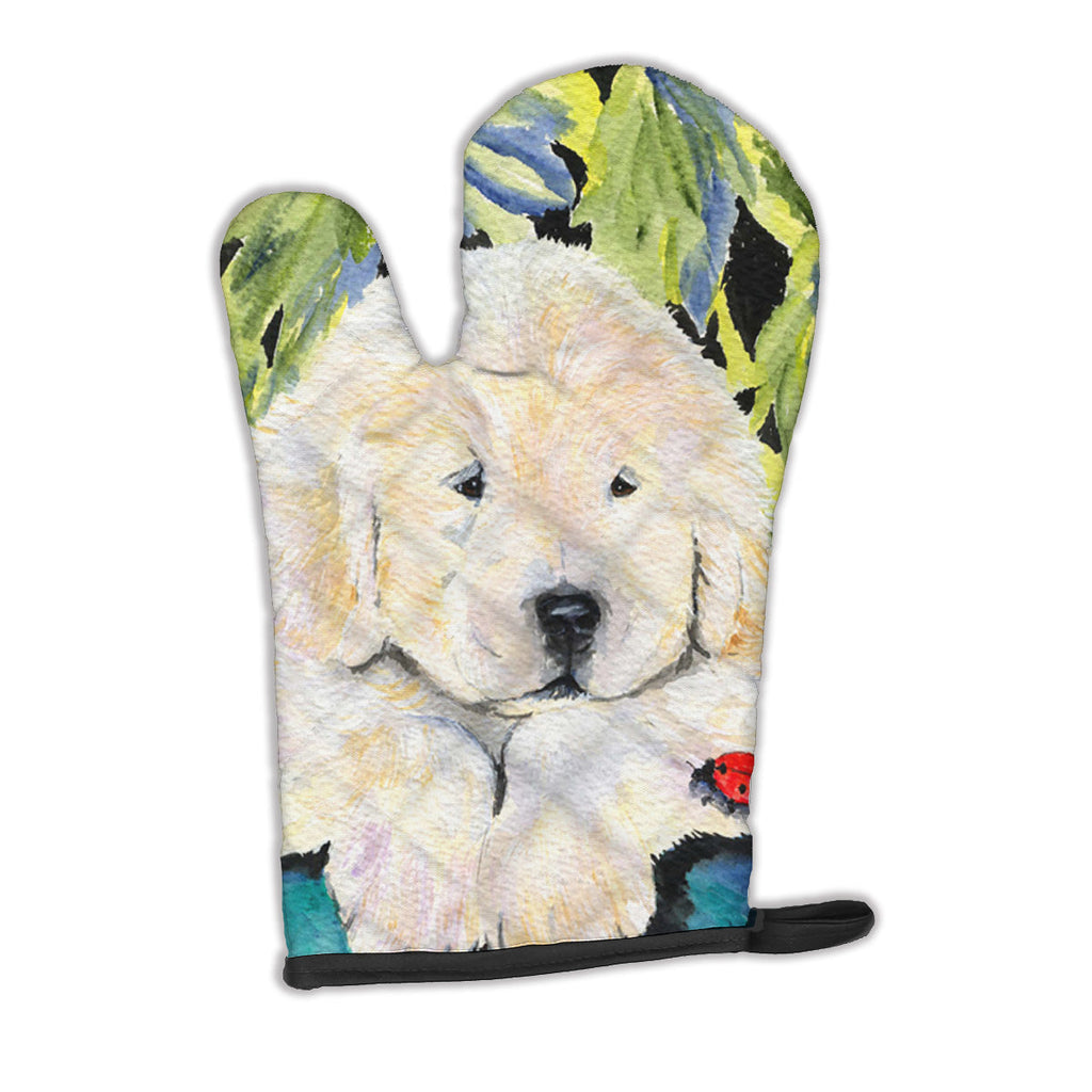 Golden Retriever Oven Mitt Heat Resistant Thick Oven Mitt for Hot Pans and Oven, Kitchen Mitt Protect Hands, Cooking Baking Glove