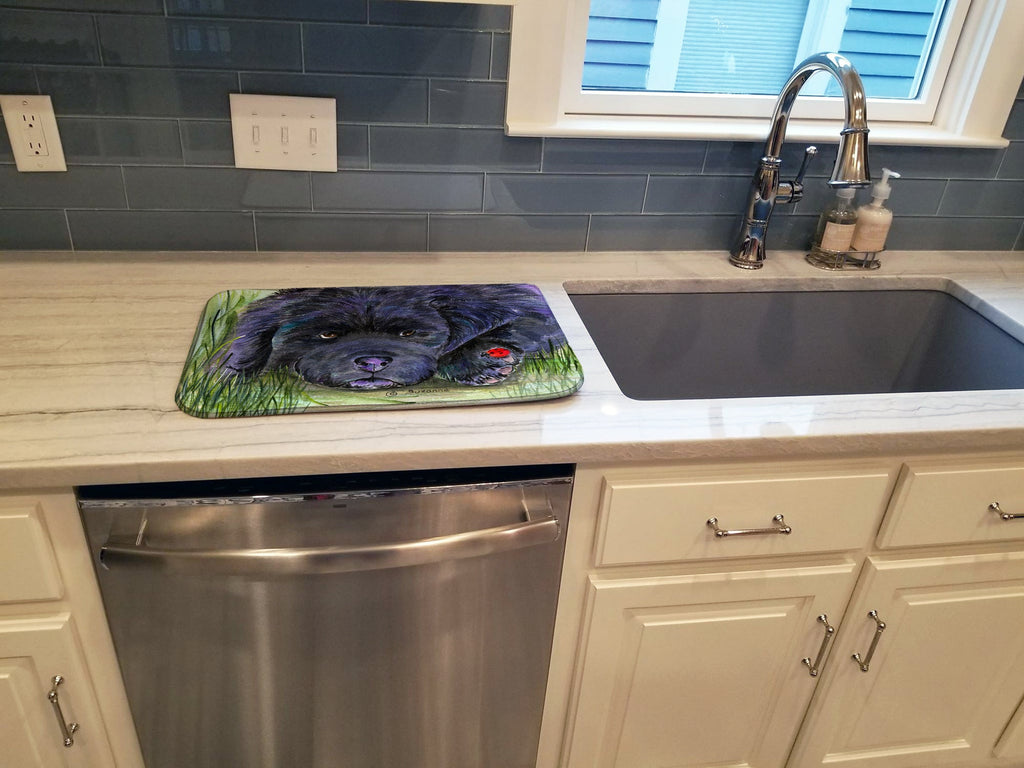 Newfoundland Dish Drying Mat Absorbent Dish Drying Mat Pad for Kitchen Counter Dish Drainer Mat for Countertop, 14 x 21", Multicolor