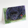Newfoundland Greeting Cards Pack of 8 Blank Cards with Envelopes Whimsical A7 Size 5x7