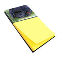 Newfoundland Watercolor Sticky Note Holder Refillable Dispenser Desk Accessory 3x3 Pad Gift