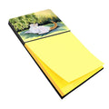 Cat Watercolor Sticky Note Holder Refillable Dispenser Desk Accessory 3x3 Pad Gift