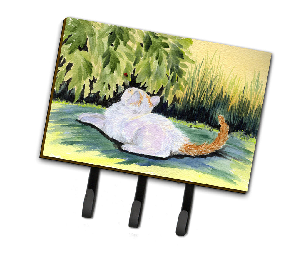 Cat Leash or Key Holder Wall Hooks, Coat Rack Wall Mount, for Hanging Keys, Towels, Aprons, Leashes