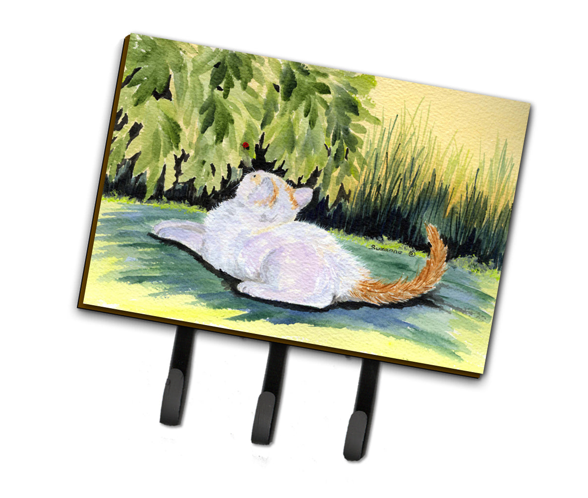 Cat Leash or Key Holder Wall Hooks, Coat Rack Wall Mount, for Hanging Keys, Towels, Aprons, Leashes