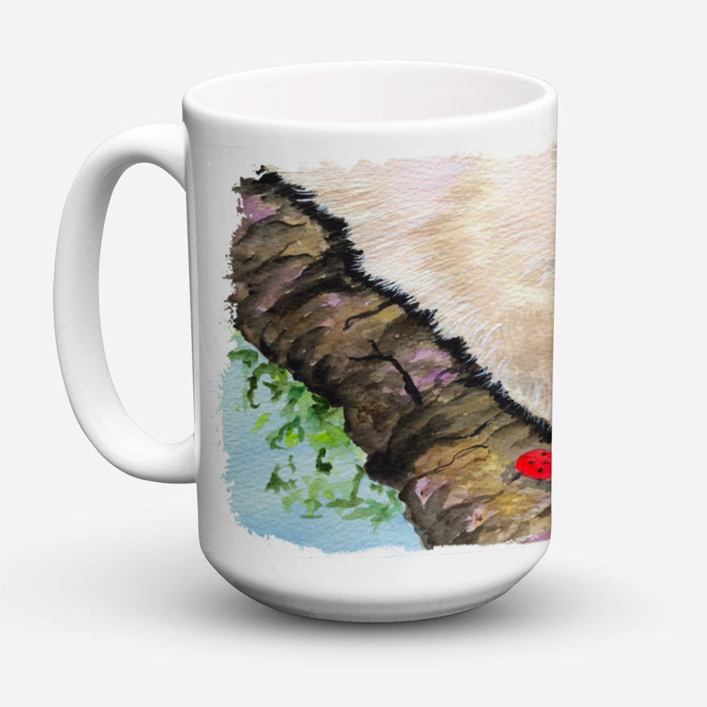 Cat - Birman Ceramic Coffee Mug 15 oz Decorative Large C Handle Mug Cup for Tea, Cocoa Hot Chocolate