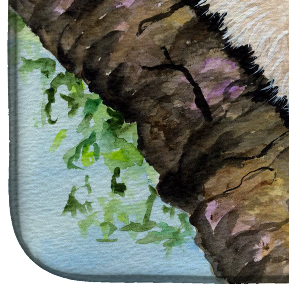 Cat - Birman Dish Drying Mat Absorbent Dish Drying Mat Pad for Kitchen Counter Dish Drainer Mat for Countertop, 14 x 21", Multicolor