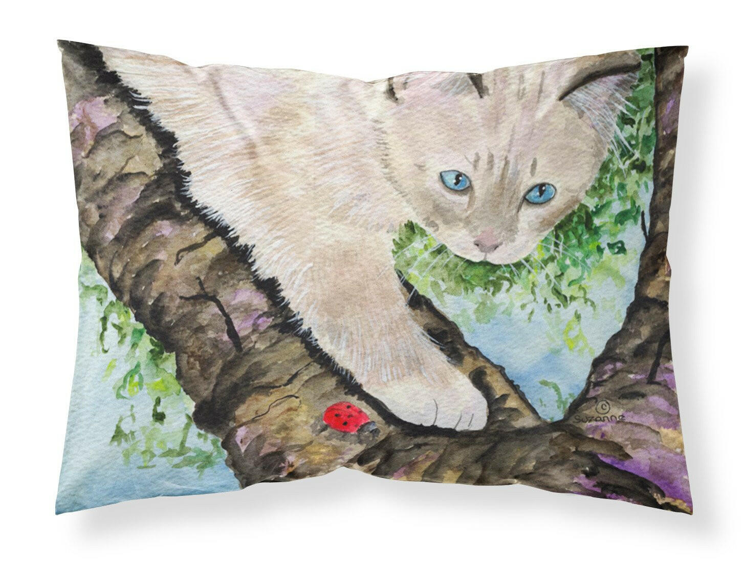 Cat - Birman Standard Pillowcase Lightweight Super Soft Easy Care Decorative Artwork Pillowcase, Standard