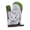 Cat - Devon Rex Oven Mitt Heat Resistant Thick Oven Mitt for Hot Pans and Oven, Kitchen Mitt Protect Hands, Cooking Baking Glove