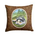 Australian Shepherd Decorative Throw Pillow 14x14 Indoor Outdoor Accent Cushion, Fabric Cover with Insert for Sofa, Bed, Porch & Living Room